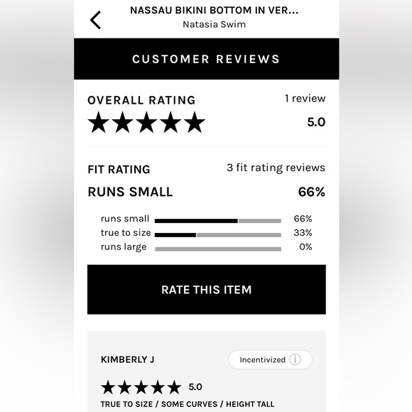 NATASIA SWIM ❤️🔥 NASSAU BIKINI BOTTOMS NWT IN VERBENA - Picture 5 of 13